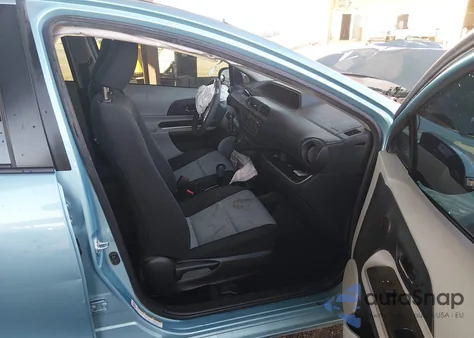 2014 Toyota Prius C Two from USA, damaged, VIN JTDKDTB31E1062241